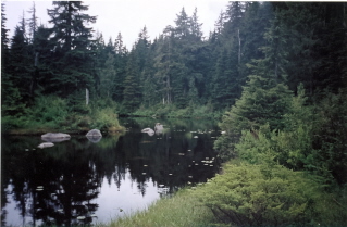 Another lake, on the trail to Lindsay Lake 2003-07.